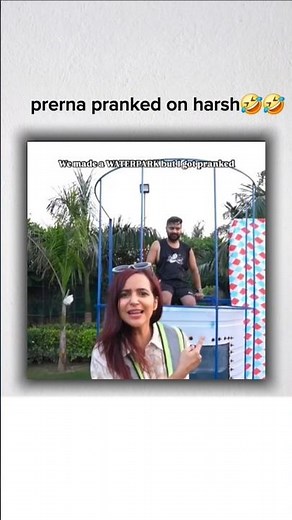 Prerna pranked on harsh 🤣| prank video ‪@WanderersHub‬ ‪@triggeredinsaan‬ #shorts #ytshorts #funny