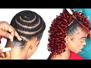 Stylish and Stunning Ways of Making Natural crochet braids Hairstyles using Braid Extension