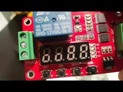 GERI FRM01 - 12V Multifunction Relay Cycle Timer - Newer Version