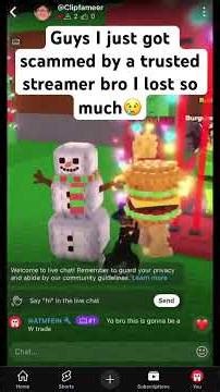 Tbh I might quit😢 ‪@VolsFrr‬ ‪@SoapyBwaiSab‬ ‪@ykklips‬ ‪@Sxzxr‬ ‪@ObjectRoblox‬ ‪@RorbitialYT1‬