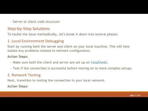 Resolving WebSockets Connection Issues
