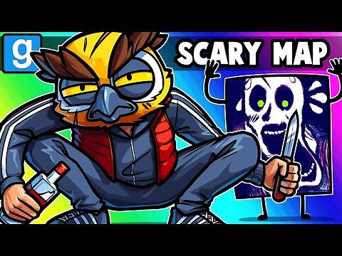 Gmod Scary Map (not really) - JPEG Jump Scares in Russia! (Garry's Mod)