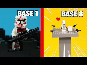 I Built CLONE BASES for EVERY CLONE TROOPER