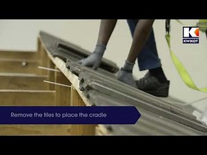 How to install the Kwiksol solar water heater bracket on your roof (Part 5)