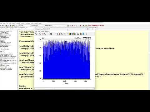 Exemplo de sistema fotovoltaico monofásico no OpenDSS - PV System em um sistema 4 barras (4 bus)