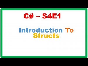 C# S4E1 : Struct/Structure - Introduction