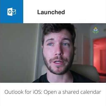 Opening a Shared Calendar in Outlook for iOS