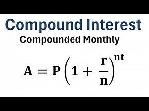 Monthly Compound Interest Formula (With Example)