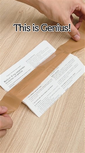 ✂️Never Tear Tape Off Paper! Do This Instead #tape #lifehacks #smartliving