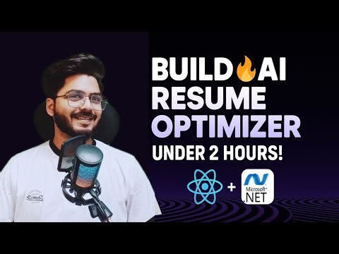 Build an AI Resume Optimizer with ASP.NET CORE, React and OLLAMA in Under 2 Hours!