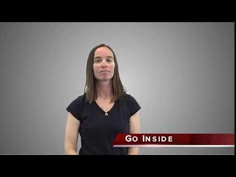 Go Inside - Safety Terms in ASL