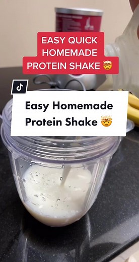 Easy Homemade Protein Shake 🤯