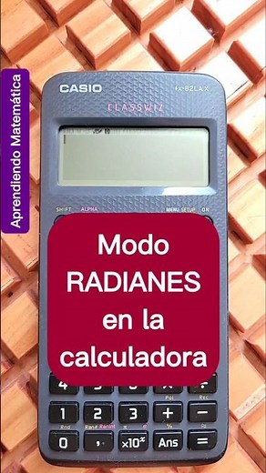 RADIANS mode in the SCIENTIFIC CALCULATOR 😎