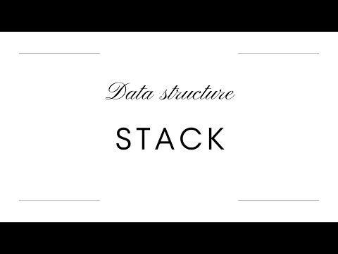Stack explained in simple words