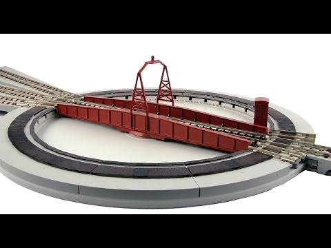 New N Scale Kato Turntable Review