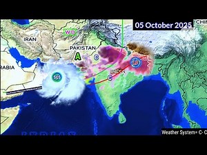 Northwest Arabian Sea Cyclone Storm Shakhti Western disturbance Monsoon Rain Forecàst.