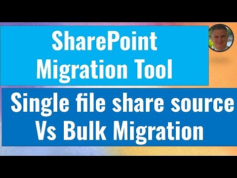 SharePoint Migration Tool (SPMT) – Single file share source Vs Bulk Migration