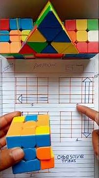 Learn how to solve Rubik's Cube #youtubeshorts #shorts #cube