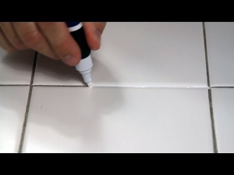 Miracle Grout Pen review, an easy and fast way to refresh your tile floor.