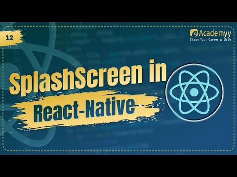Default & Custom Splash Screen in React Native 🚀 | React Native Tutorial for Beginners (2025)