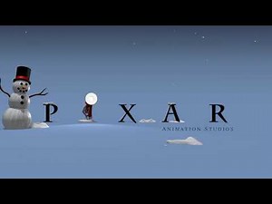 Pixar Animation Studios logo (snow version)