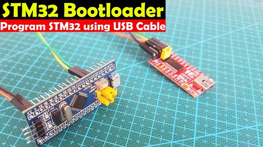 STM32 Bootloader, STM32F103C Programming using USB Cable