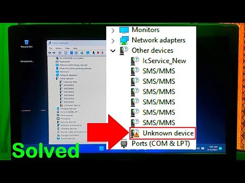 How to Fix Unknown Device Driver issues in Windows 11, 10 | Fix Unknown Device