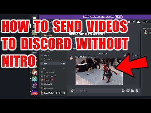 How to send videos to Discord without Nitro