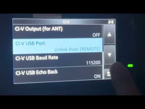 Icom 7300 & 9700 Settings For RS BA 1 Remote Software