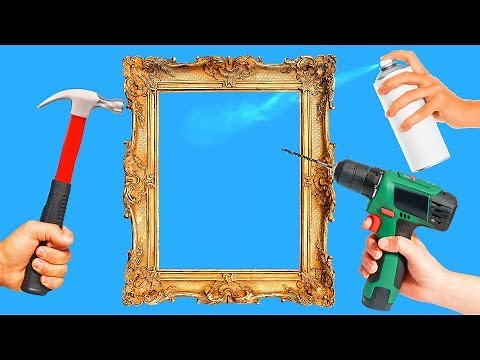 18 INTERESTING DIY PICTURE FRAME IDEAS