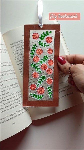 Make Your Own STUNNING Bookmark! #bookmarkideas #bookmark