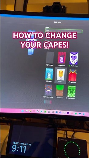 How To Change Your Cape in Minecraft Java! #tutorial