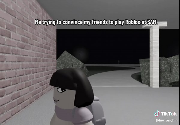 Convincing Friends to Play Roblox at 3AM
