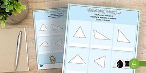 Classify Triangles Using Angle and Side Measurements Activity
