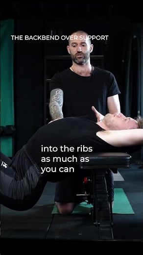 Backbend Over Support