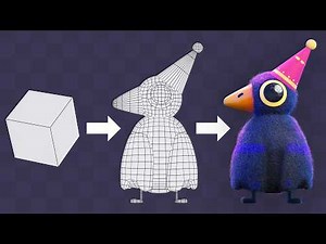 Model Your First Character in Blender 3D - Step by Step Tutorial