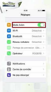 Configuration iPhone pour voyage à l'étranger