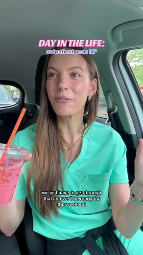 Day in the life: peds NP! Starting to get the hang of these busy 11-hour days in outpatient life 😅 #nurses #nursetok #nursepractitioner #nursepractitionersoftiktok #primarycare #pediatrics #pediatricnurse