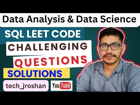 SQL LeetCode Solutions | SQL Interview Questions | Data analysis | Data Science - 2025/2026