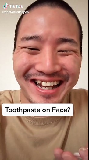 Toothpaste On Your Face?