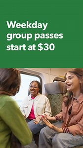 Get to know your new city and its surroundings with a Weekday Group Pass. Start making new memories together on GO Transit! | GO Transit | Facebook