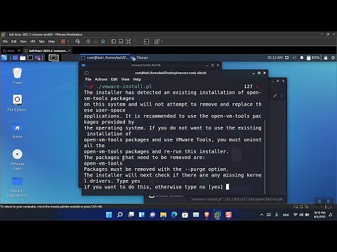 How to Install VMWare Tools in Kali Linux 2024.1?