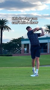 You don’t NEED to be able to hit draws… But being able to shape the ball both ways certainly does help. Particularly for shots like these 😅 The reason most golfers can’t hit a draw is because of their club path. Which in this video you can see my path is quite in-to-out, creating a sweeping motion to create a draw. Now there’s a million different ways you can try and hit a draw, and I’m not going to say this is the best way… But this drill has helped me shape it both ways whilst controlling bal