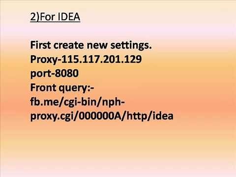 GET UNLIMITED FREE INTERNET ACCESS ON ANY NETWORK