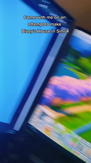 Recreating Bluey's House Layout in Sims 4