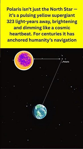 The North Star That Guided Humanity #polarisstar #northstar