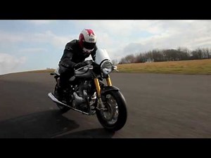 Norton Cafe Racer world first ride