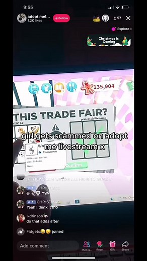 report them #adoptme #adoptmescam #adoptmelive #live #tiktoklive #adoptmescammer #foryoupage #viral #foryou #trend