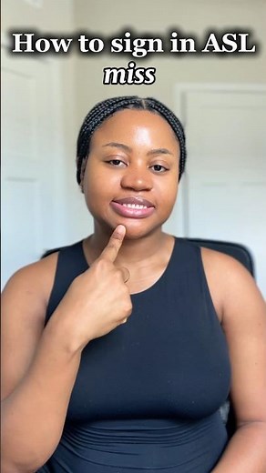 ASL words: How to sign “miss” or “I miss you” in #asl