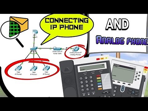 Connecting ip phone and analog phone using Home Voip (CiscoPacketTracer)